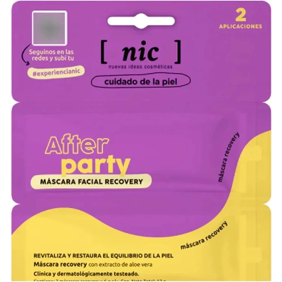 Máscara Facial Recovery Aftx 6 g