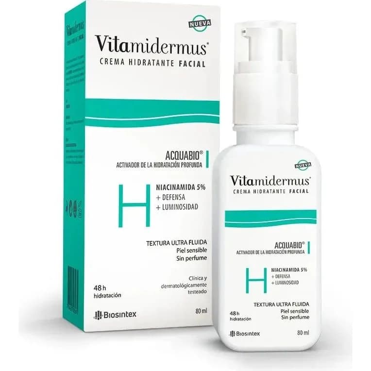 Crema Facial Hidratante Vitamidermus 80 ml