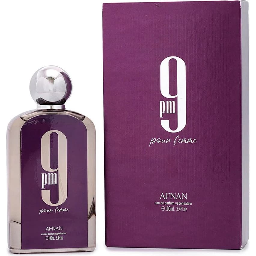 Fragancia 9PM EDP Purple 100 ml