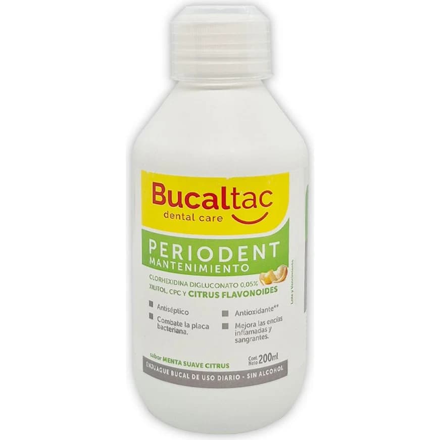 Enjuague Bucal Tac Flúor 200 ml