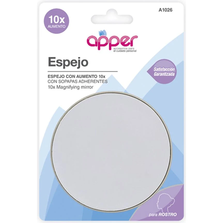 Espejo con Aumento y Ventosa