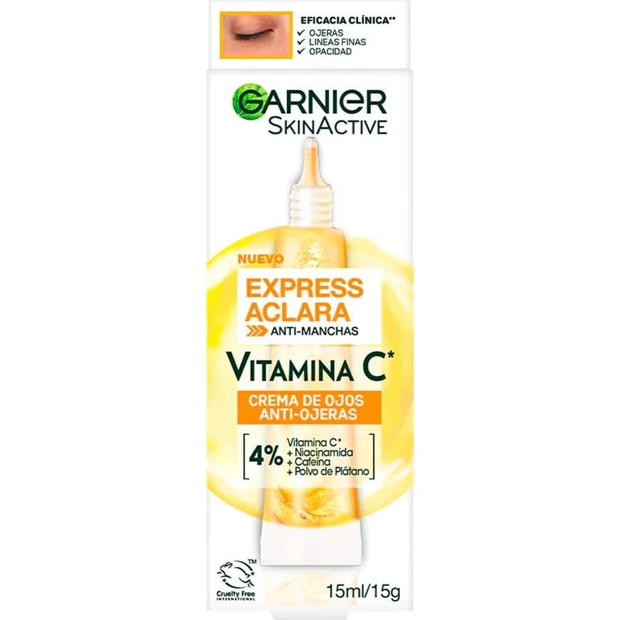 Crema Contorno de Ojos Vitamina C Garnier Skin Active 15 ml