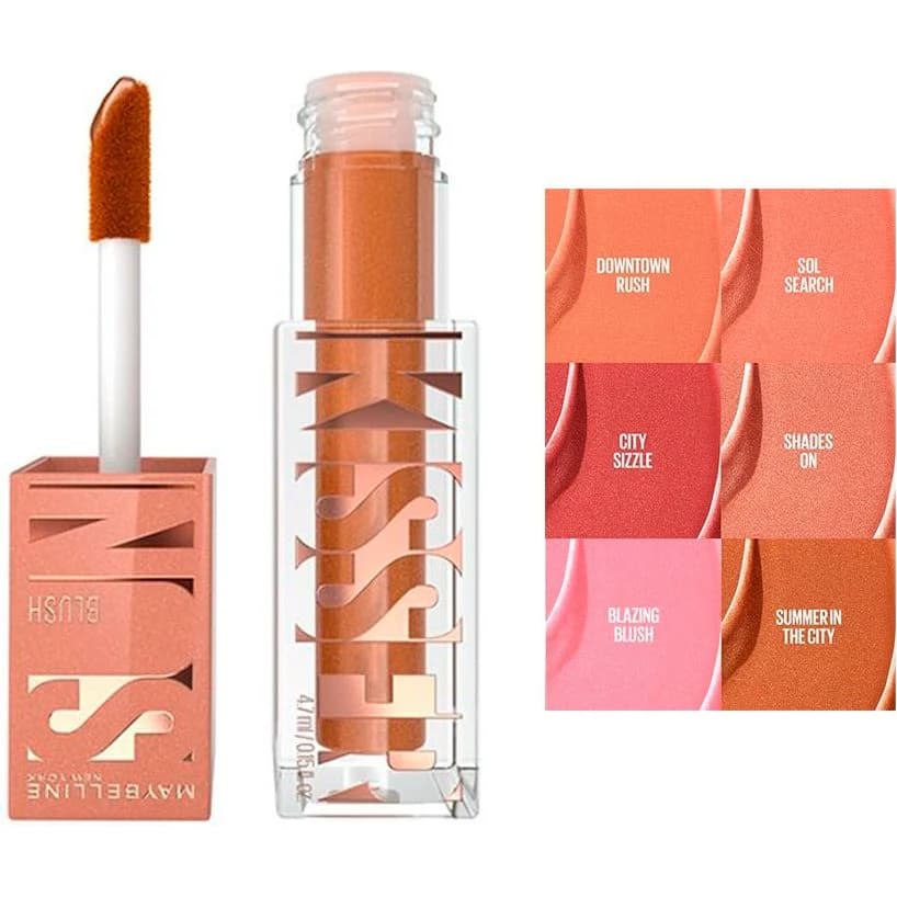 Rubor Maybelline Superstay Sunkisser Blush Electric Bronze Tono 11