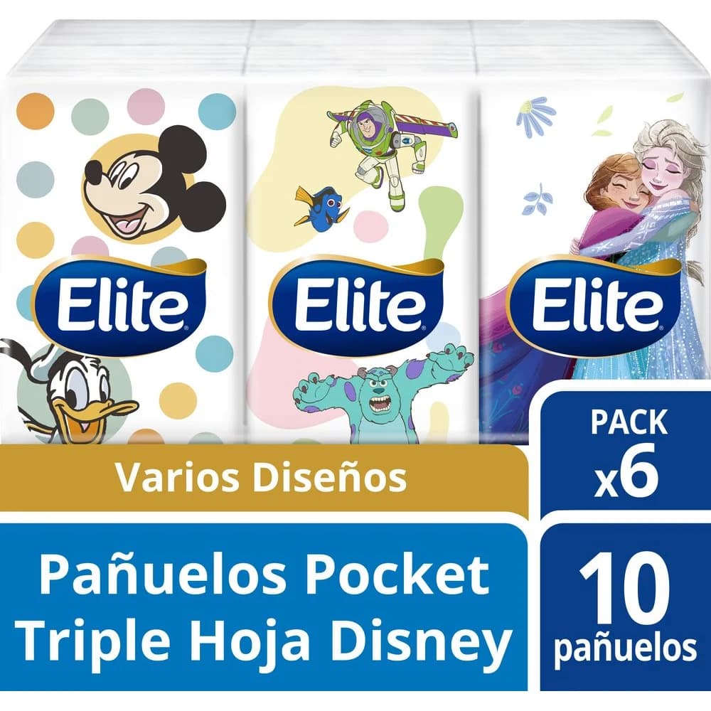 Discos de Algodón Elite Pocket Carilina 10 x 6