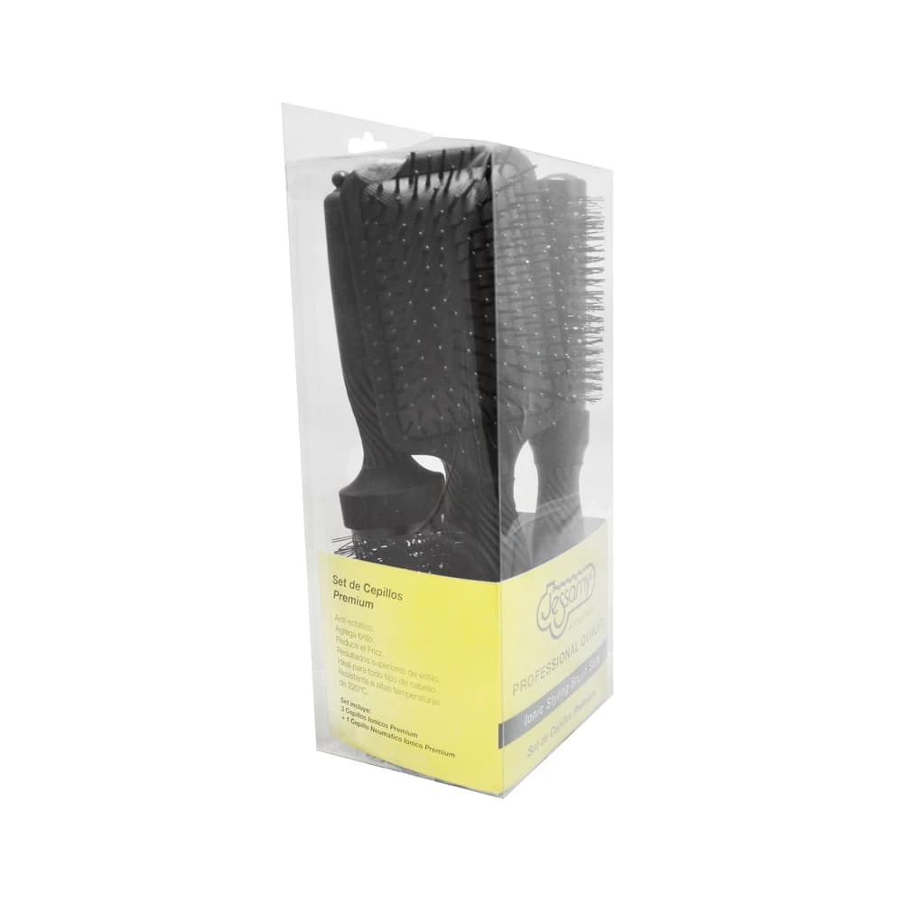 Set de Cepillos Térmicos Premium Jessamy x 4