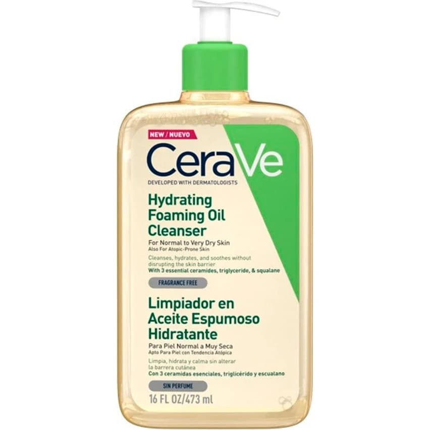Limpiador Aceite Espumoso CeraVe 473 ml