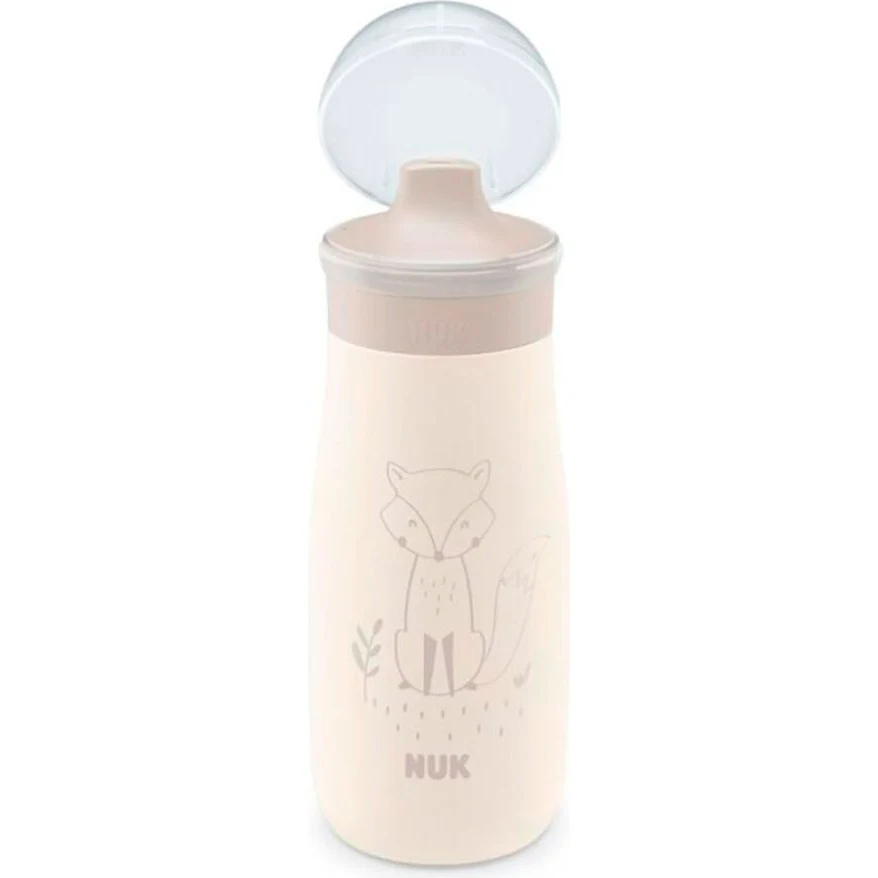 Vaso NUK Mini-Me Sip de Acero Inoxidable Zorro Beige 300 ml