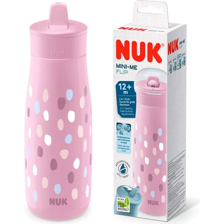 Vaso Antigoteo NUK Mini-Me Lunar Violeta