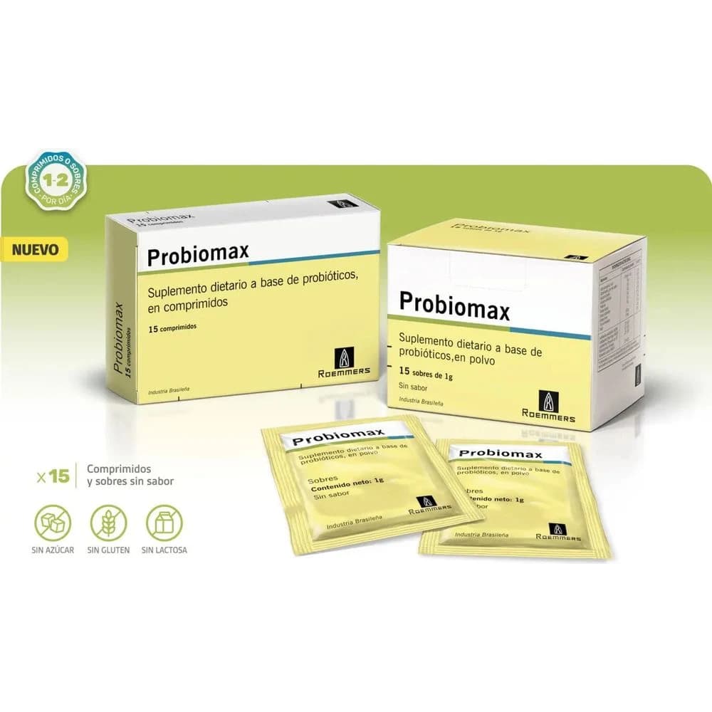 Probiomax Polvo Sobres x 15
