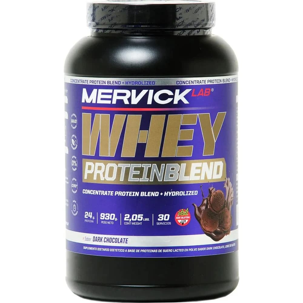 Whey Protein Mervick Sabor Chocolate Oscuro