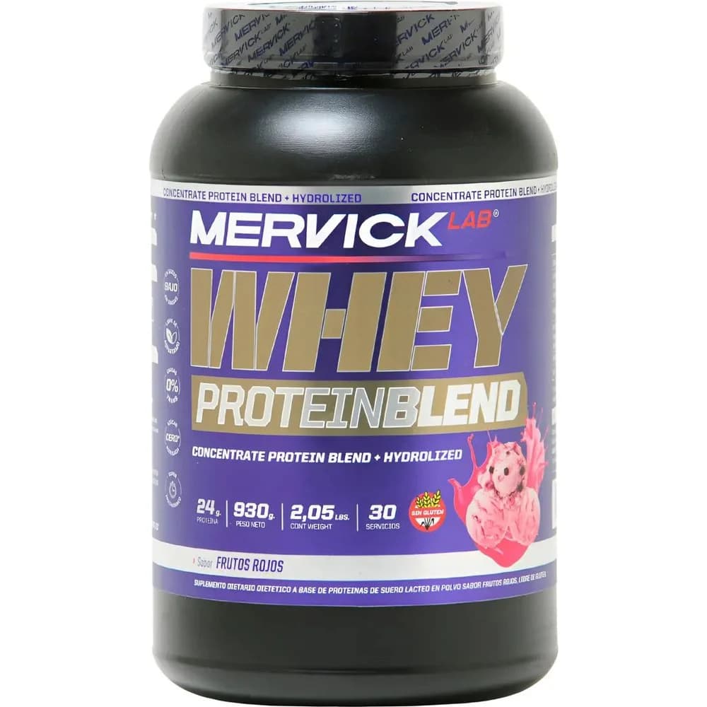 Whey Protein Mervick Frutos Rojos