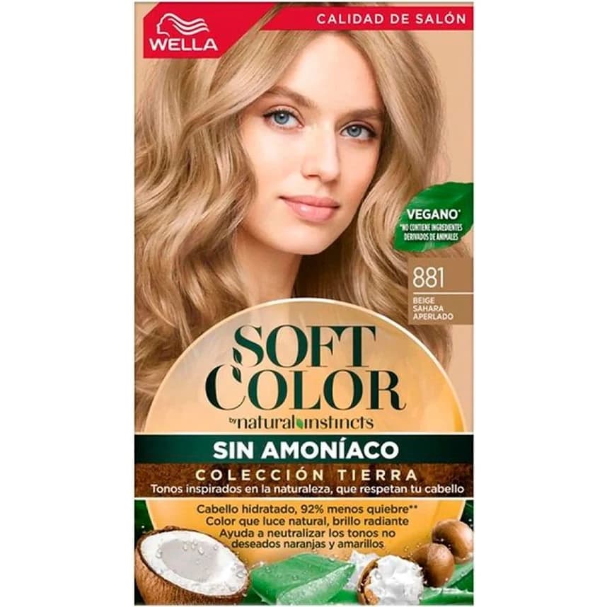 Tintura Capilar Soft Color 881 Beige Sahara Perlado