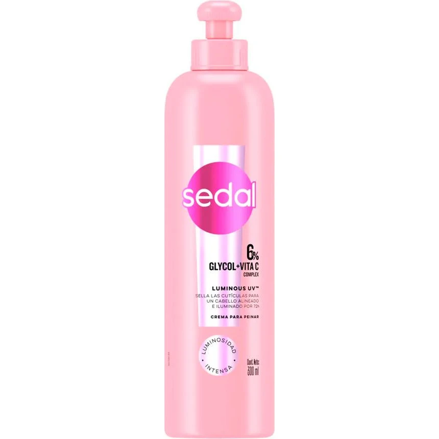 Crema para Peinar Sedal Luminous UV 300 ml