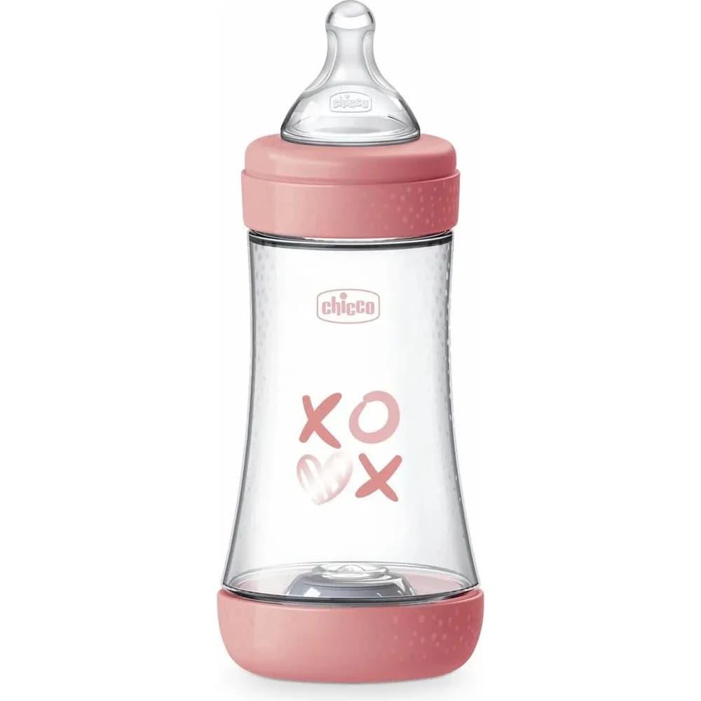Mamadera Chicco Perfect5 I-Flow 240 ml 2+ Rosa