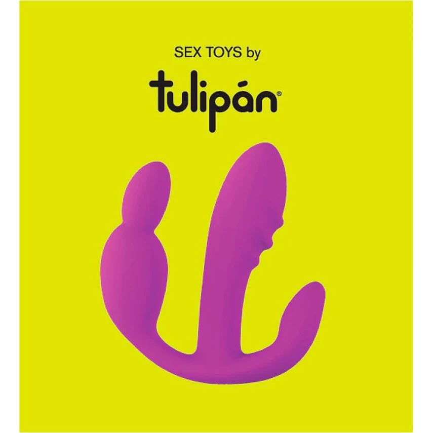 Vibrador Triple Estimulación Tulipán
