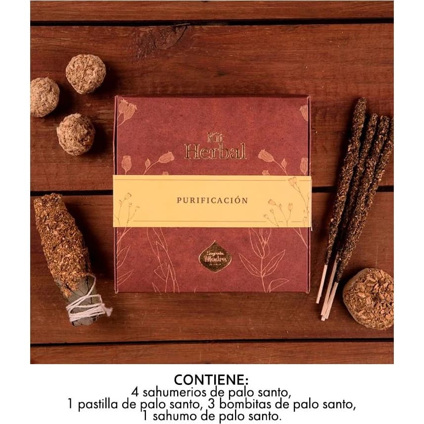 Kit Herbal Purificación Sagrada Madre 9 Unidades