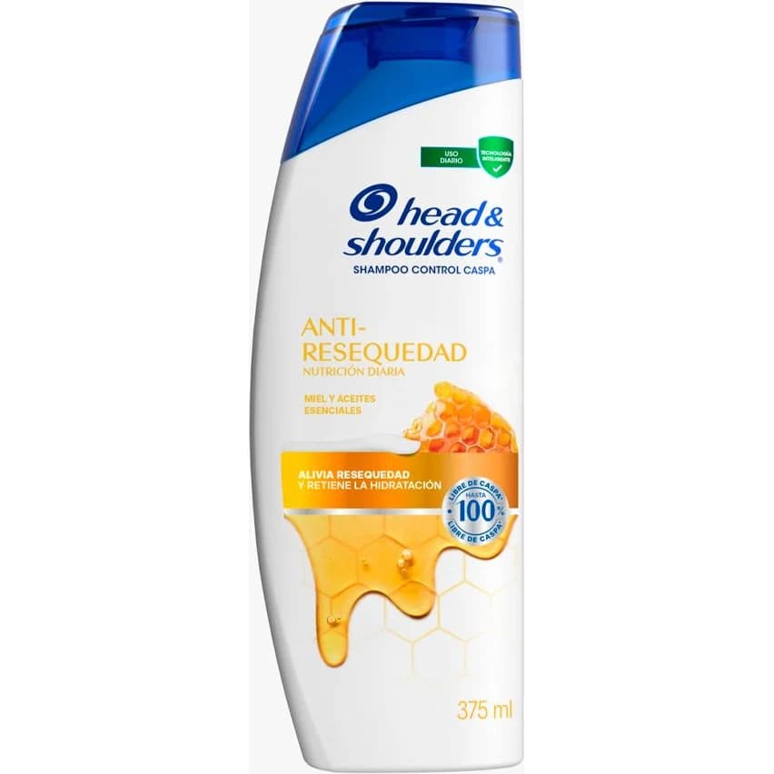 Shampoo Head & Shoulders Anti-Resequedad 375 ml