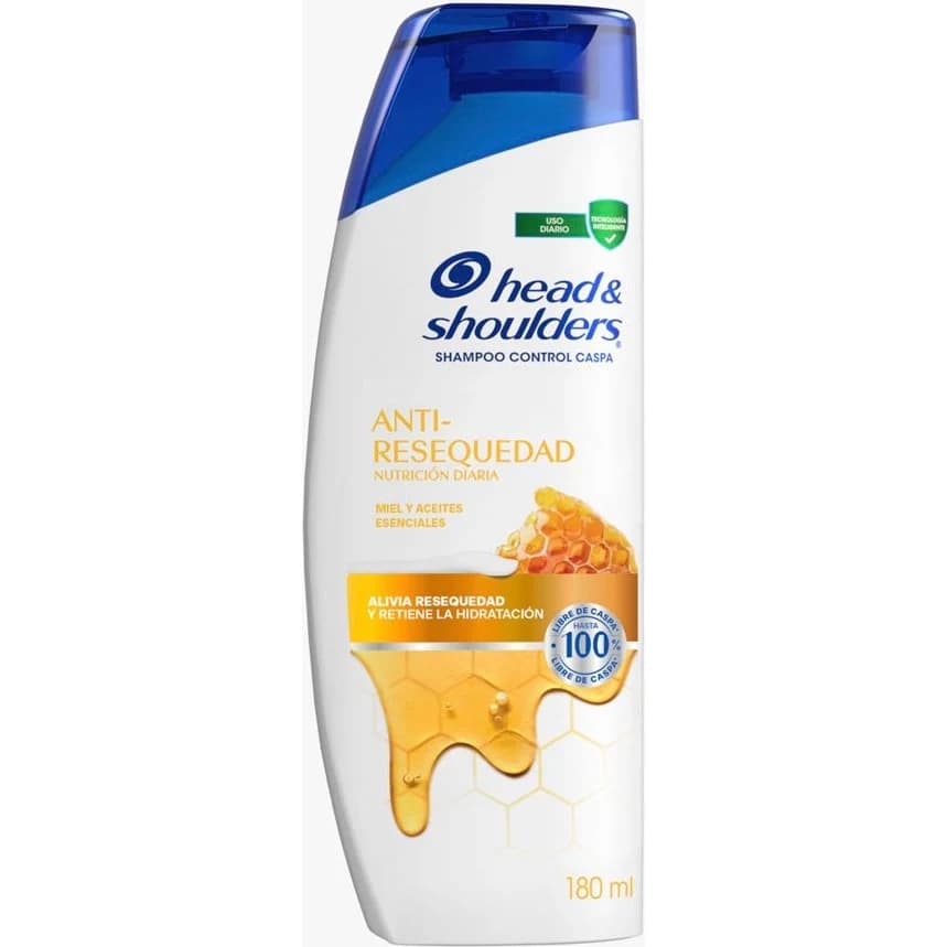 Shampoo Head & Shoulders Anti-resequedad 180 ml