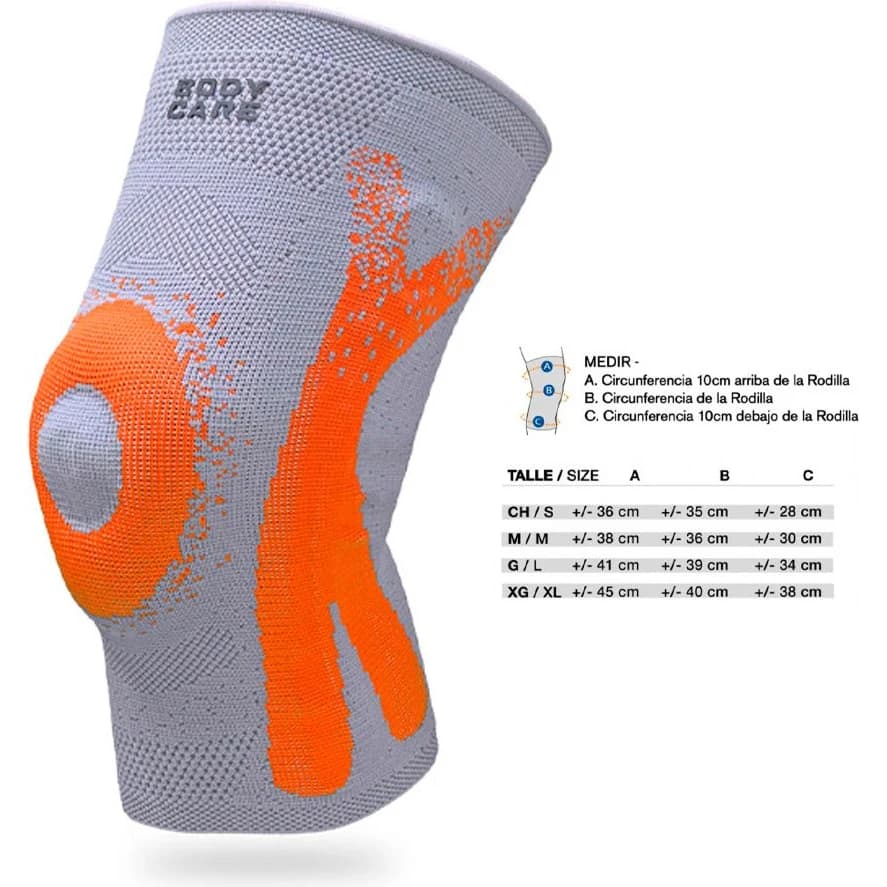 Rodillera Body Care con Silicona Talle XL