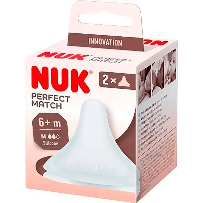 Tetina NUK Perfect Match con Flujo