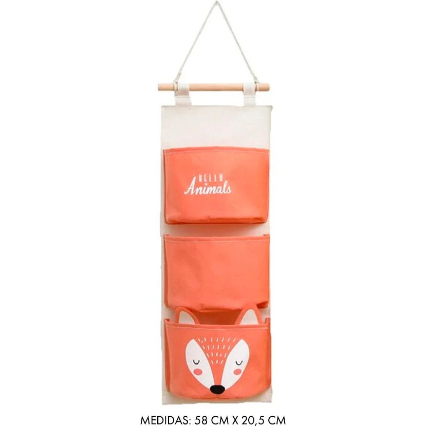Organizador Infantil Colgante MR ORG12 Zorro/Ciervo