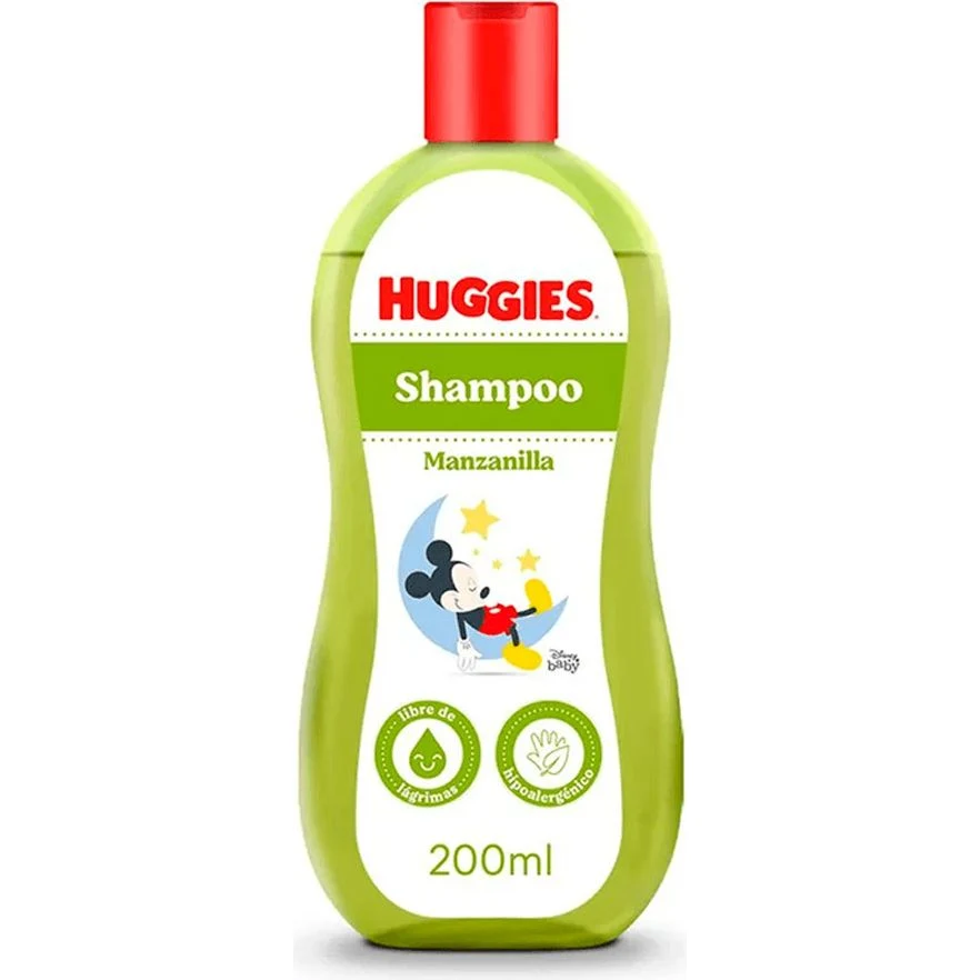 Shampoo Huggies Hora de Sueño Manzana 200 ml