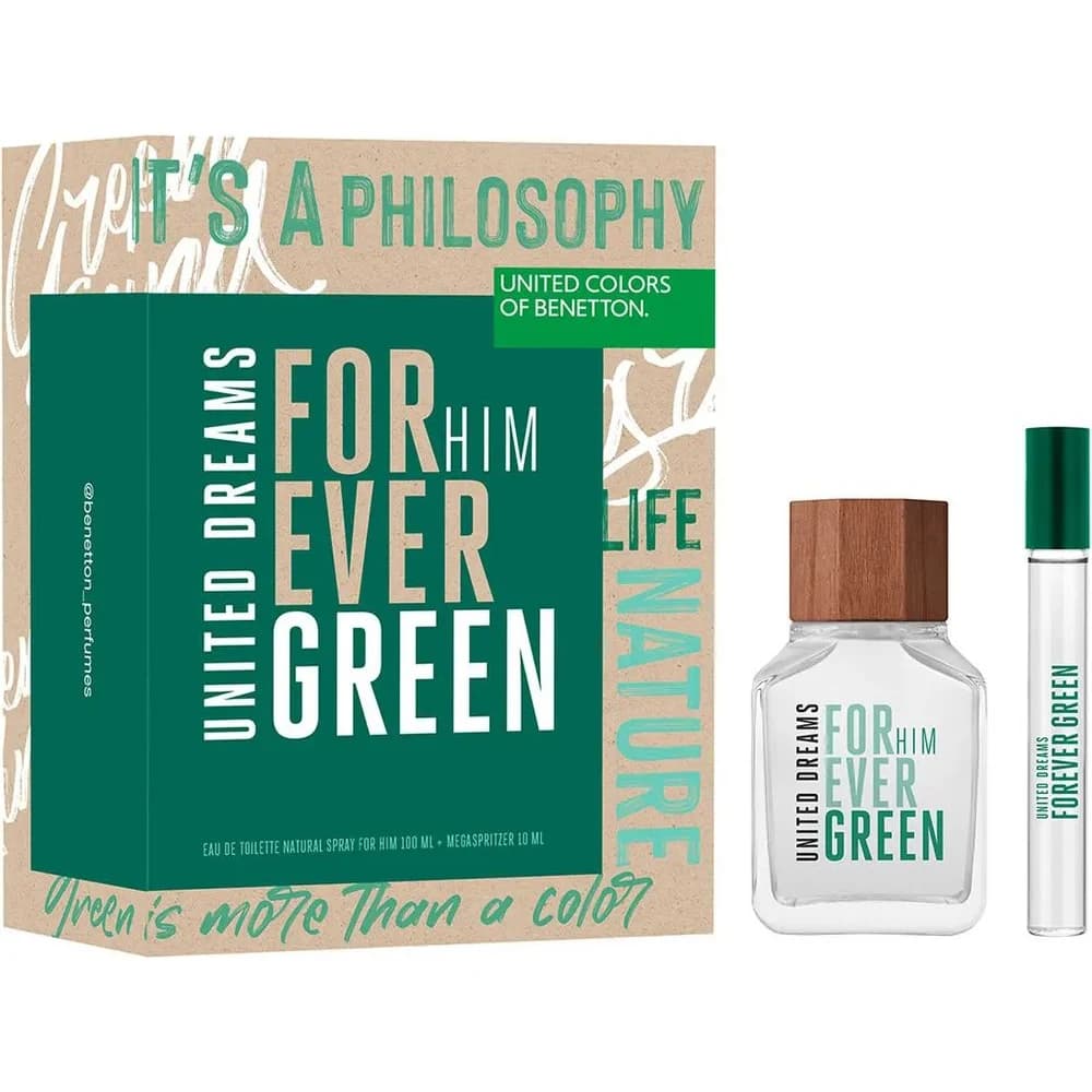 Eau de Toilette Benetton Green Him 100 ml
