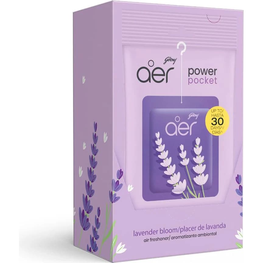 Aer Power Pocket Aromatizante Placer de Lavanda 6 Unidades