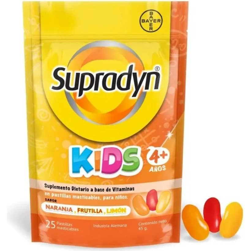 Supradyn Kids Masticable x25 Sobres