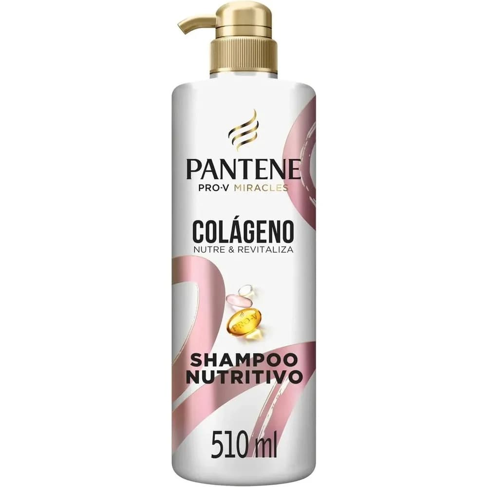 Shampoo Pantene Colágeno Antifrizz 510 ml
