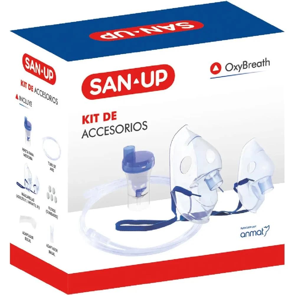 Kit de Accesorios para Nebulizador San Up Oxibreath