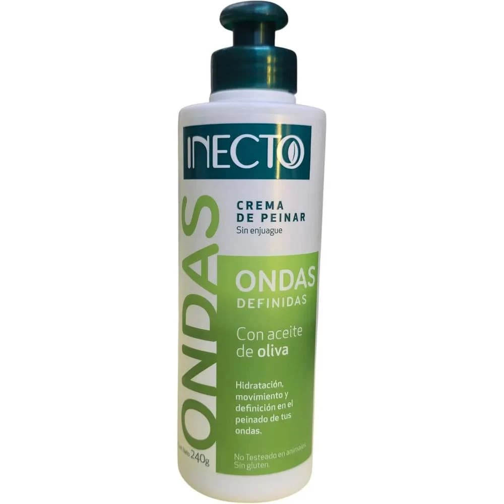 Crema para Peinar Inecto Ondas Definidas 240 ml