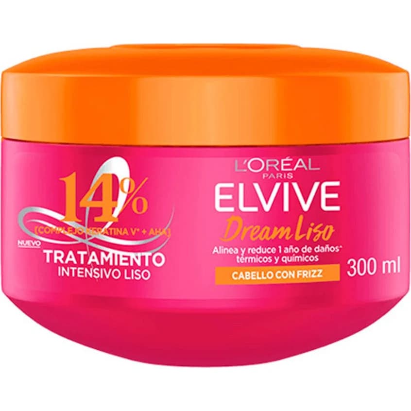 Máscara Capilar L'Oréal Elvive Dream Sleek 300 g