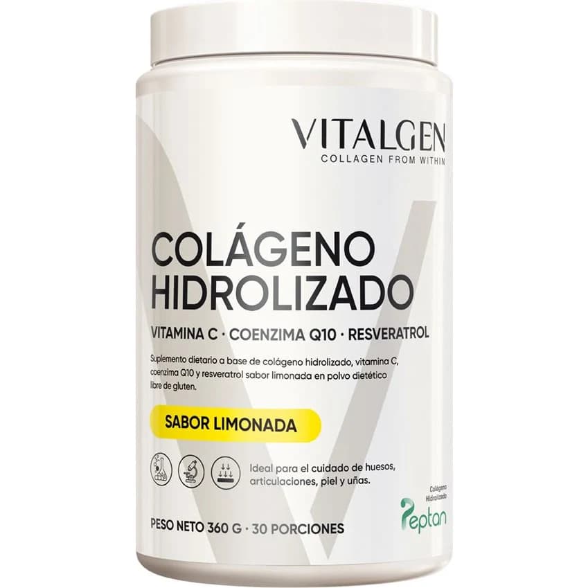 Colágeno Hidrolizado Vitalgen Limón 360 g
