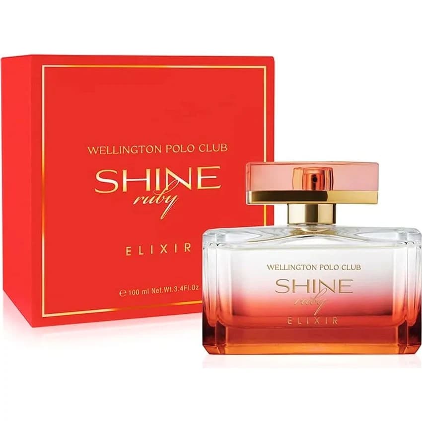 Fragancia Wellington Polo Club Shine Ruby Elixir EDP 100 ml Femenina