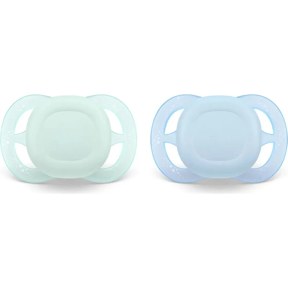 Chupete Avent 0-2 Meses Ultra Air Celeste