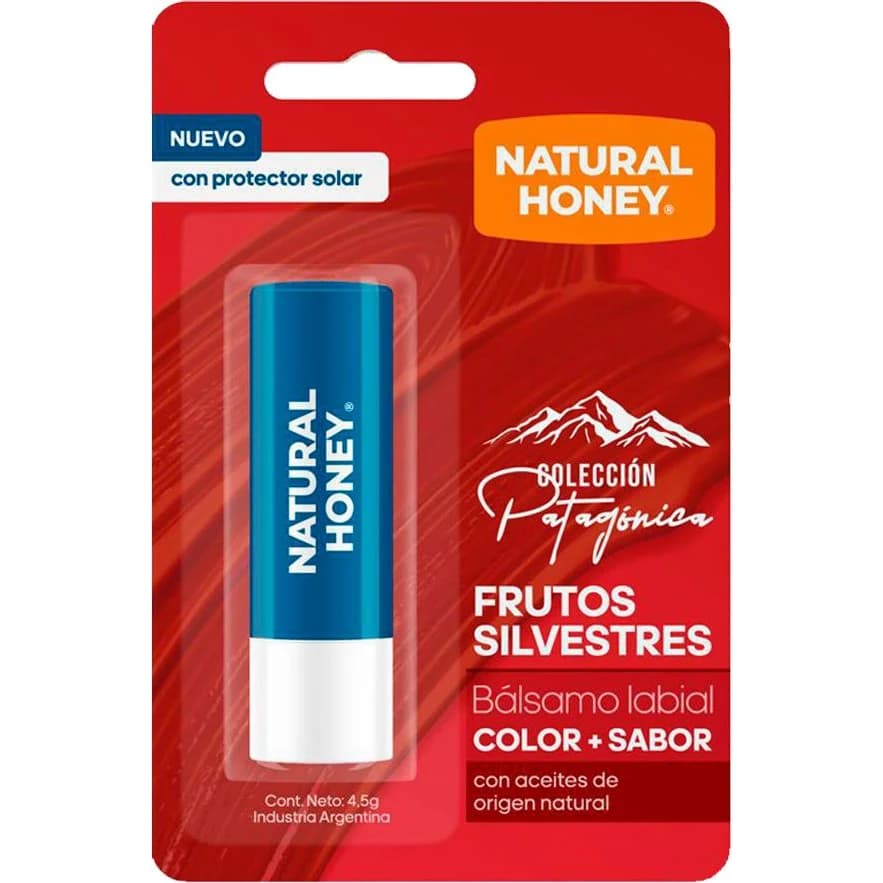 Bálsamo Labial Natural Honey FPS 35 Frutos Silvestres