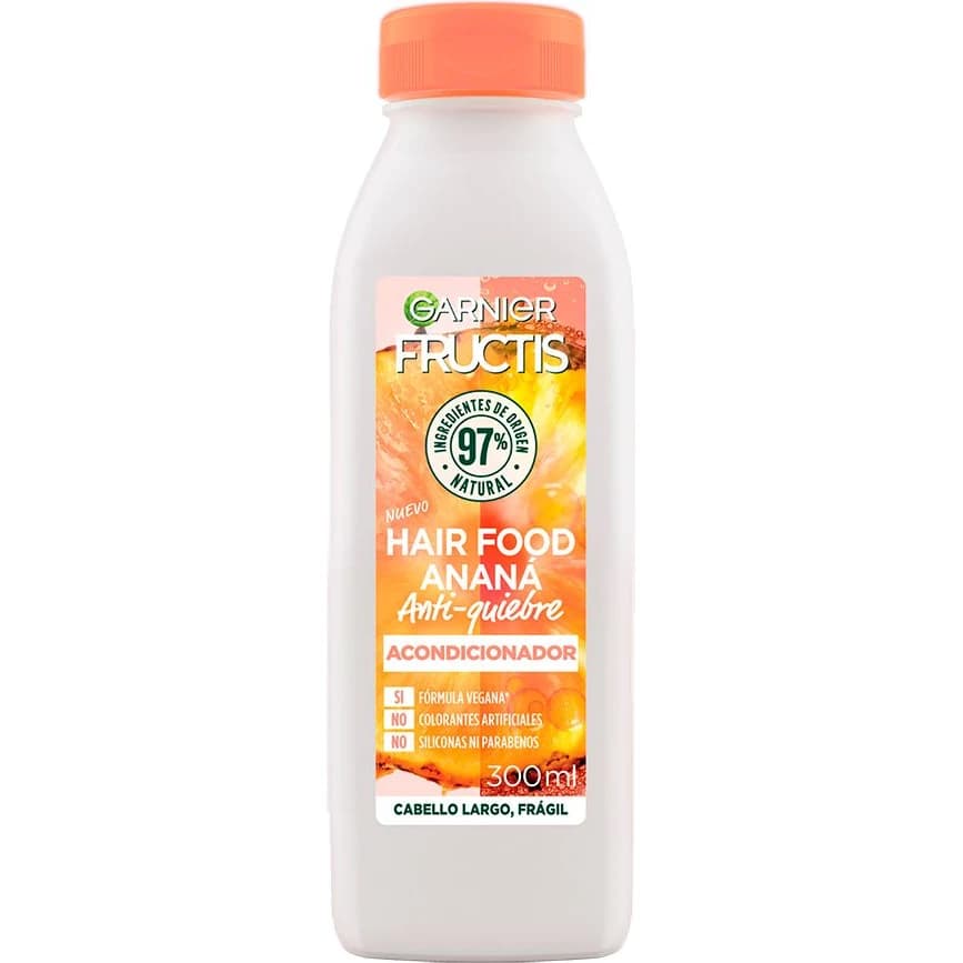 Acondicionador Garnier Fructis Food Piña 300 ml