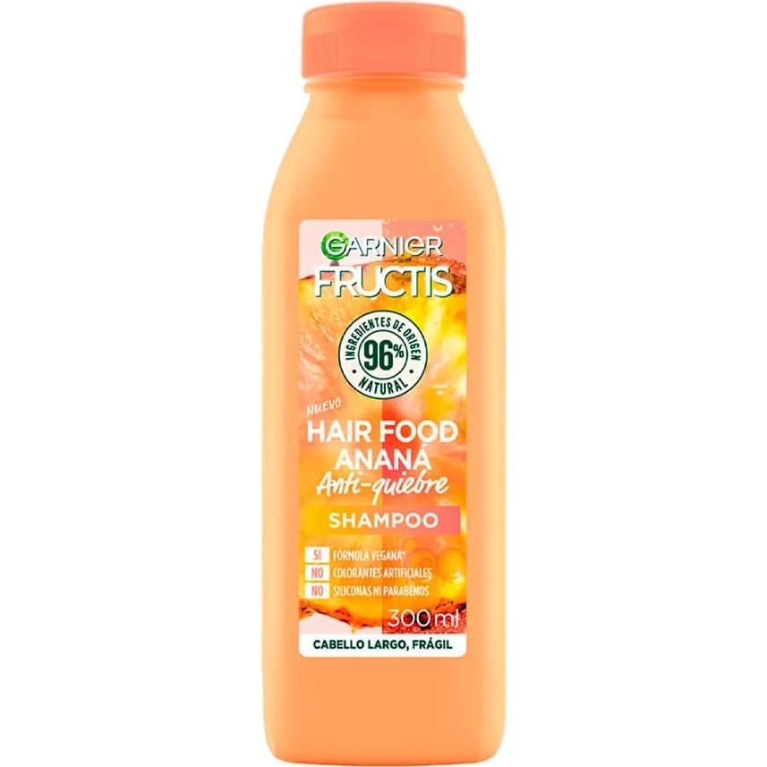 Shampoo Garnier Fructis H/Food Piña 300 ml