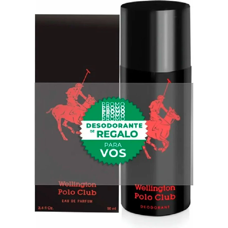 Wellington Polo Club Black Eau de Parfum + Desodorante