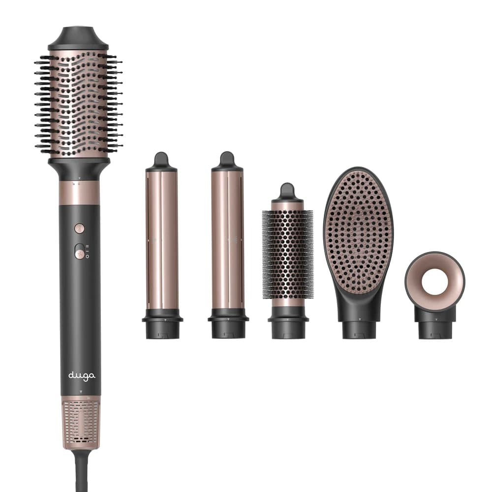Kit Dryer Brush Ionic Duga Con 6 Cabezales