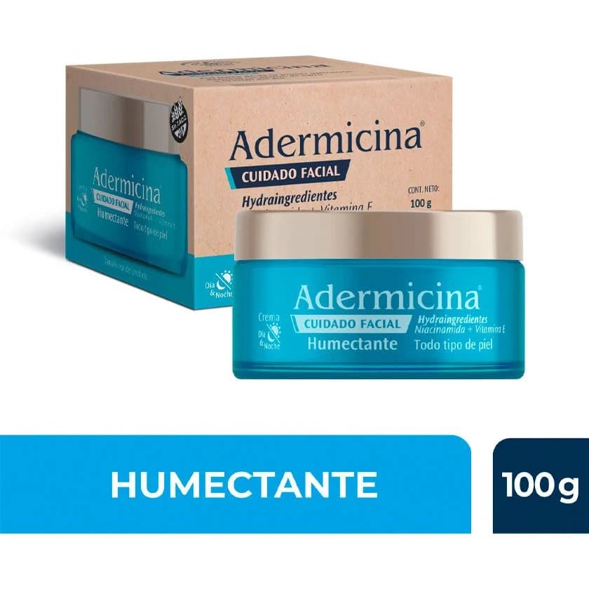Adermicina Crema Facial Hidratante 100 g