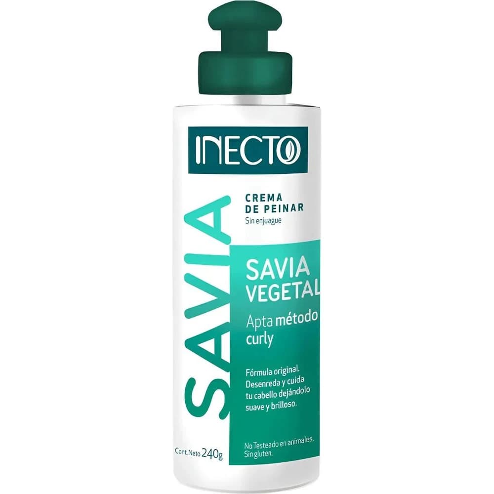 Crema para Peinar Inecto Savia 240 ml
