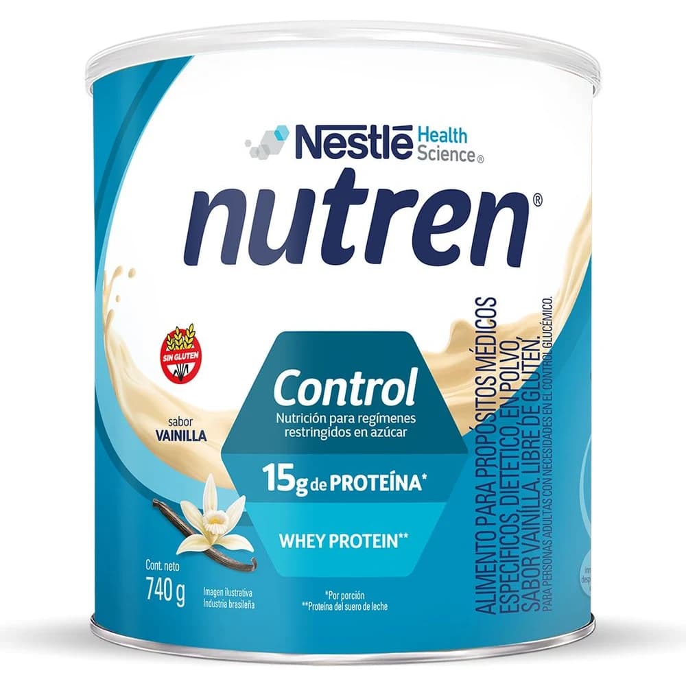 Nutren Control Polvo Vainilla Lata 740 g