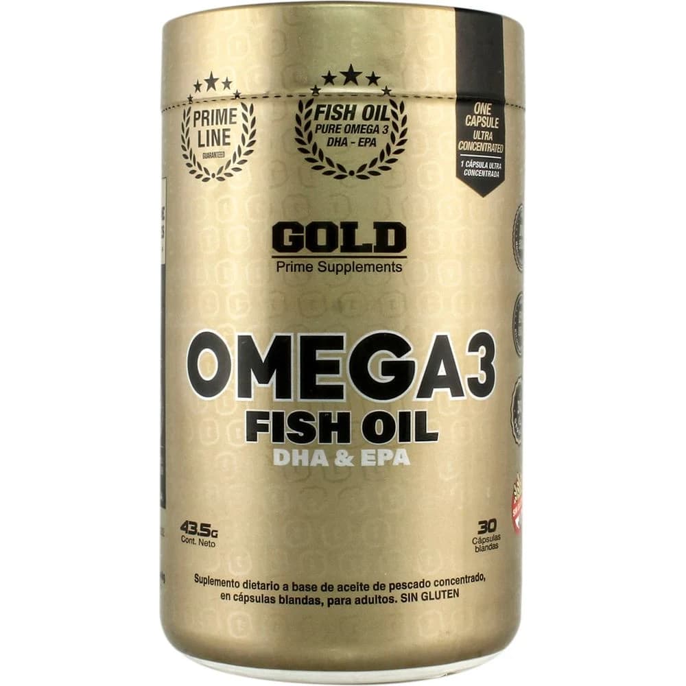 Omega 3 Gold-Nut 30 Cápsulas — Gold Nutrition