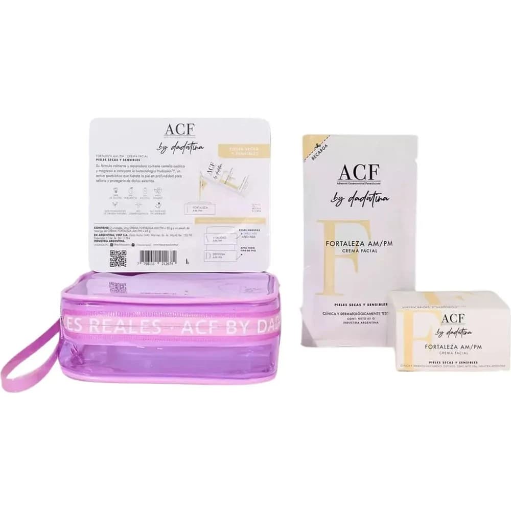 Crema Facial ACF by Dadatina Fortalez+Rec+ Sobre Est