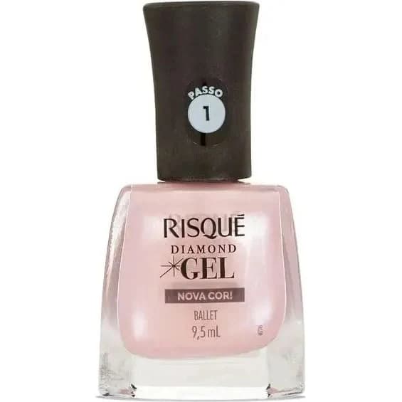 Esmalte Metálico Risqué Ballet Gel