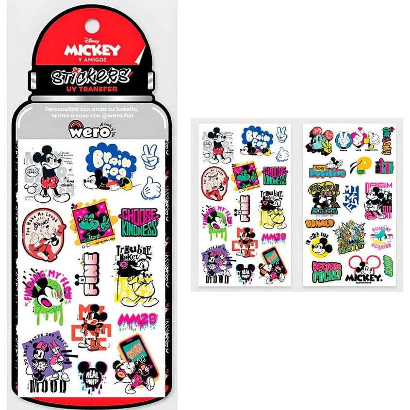 Stickers Wero Bottle Mickey