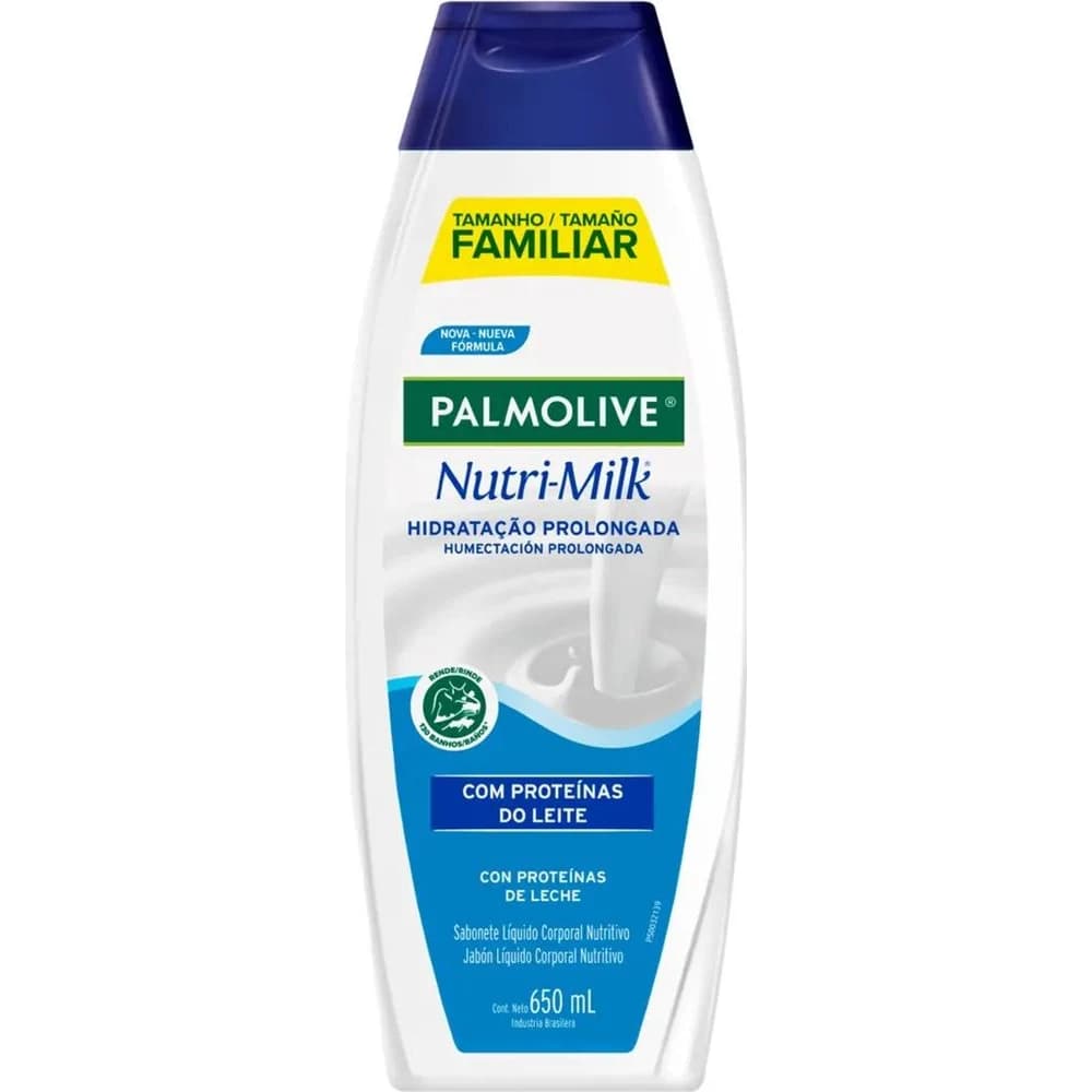 Jabón Líquido Palmolive Ducha Natural Nutritivo 650 ml