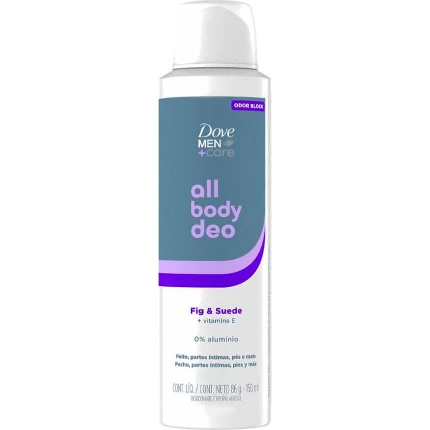 Desodorante en Aerosol Dove Men Care All Body Fig & Suede 150 ml
